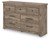 Ashley Keithland Brown Dresser