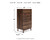 Ashley Calverson Mocha Chest of Drawers