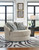 Benchcraft Calnita Sisal Oversized Swivel Accent Chair