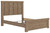 Ashley Garistyn Light Brown Queen Panel Bed