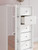 Ashley Maylilly White Dressing Chest