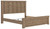 Ashley Garistyn Light Brown King Panel Bed