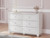 Ashley Maylilly White Dresser