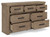 Ashley Garistyn Light Brown Dresser