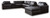 Ashley Modmax II Black 8-Piece Sectional with Chaise and Storage Consoles