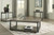 Ashley Wilmaden Gray Black Table (Set of 3)