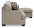 Ashley Stonemeade Taupe Sofa Chaise