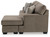 Ashley Stonemeade Taupe Sofa Chaise