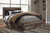 Benchcraft Derekson Multi Gray Queen Panel Bed with 6 Storage Drawers