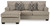 Ashley Stonemeade Nutmeg Sofa Chaise