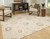 Ashley Calkin Linen Gray Caramel 8' x 10' Rug