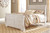 Ashley Willowton Whitewash Queen Sleigh Bed