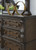 Ashley Maylee Dark Brown Dresser