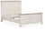 Ashley Willowton Whitewash Queen Panel Bed