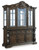 Ashley Maylee Dark Brown Dining Buffet and Hutch