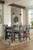 Ashley Caitbrook Gray Counter Height Upholstered Bar Stool (Set of 2) D388-124