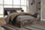 Benchcraft Derekson Multi Gray King Panel Bed with 6 Storage Drawers