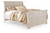 Ashley Willowton Whitewash King Sleigh Bed
