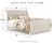 Ashley Willowton Whitewash King Sleigh Bed