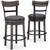 Ashley Caitbrook Gray Counter Height Bar Stool