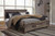 Ashley Derekson Multi Gray King Panel Bed with 2 Side Storage