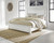 Benchcraft Kanwyn Whitewash Queen Panel Bed