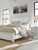 Benchcraft Kanwyn Whitewash Queen Panel Bed