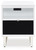 Ashley Gardoni White Black Chairside End Table