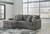 Ashley Gardiner Pewter Sofa Chaise