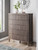 Ashley Cadmori Brown Wide Chest of Drawers