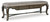 Ashley Maylee Dark Brown 63" Dining Bench