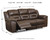 Ashley Stoneland Chocolate Reclining Sofa