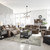 Ashley Stoneland Fossil Reclining Sofa
