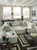 Ashley Bales Navy Accent Chair
