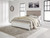 Benchcraft Kanwyn Whitewash King Panel Bed