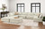 Ashley Bales Navy 8-Piece Modular Seating