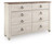 Ashley Willowton Whitewash Dresser