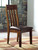 Ashley Ralene Medium Brown Dining Chair (Set of 2)