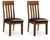 Ashley Ralene Medium Brown Dining Chair (Set of 2)