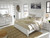 Benchcraft Kanwyn Whitewash King Panel Bed B777/56/58/97