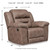 Ashley Stoneland Chocolate Recliner