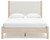 Ashley Cadmori Two-tone Queen Upholstered Panel Bed