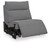 Ashley Modmax II Salt and Pepper 7-Piece Power Reclining Sectional with Audio Consoles