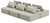 Ashley Bales Taupe 6-Piece Modular Seating