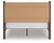 Ashley Cadmori Brown Queen Panel Platform Bed