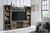 Ashley Derekson Multi Gray 4-Piece Entertainment Center with Electric Fireplace