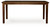 Ashley Ralene Medium Brown Counter Height Dining Extension Table