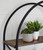 Ashley Galtbury Brown Black Bookcase