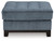 Benchcraft Maxon Place Navy Oversized Accent Ottoman