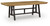 Ashley Galliden Black Brown Dining Extension Table